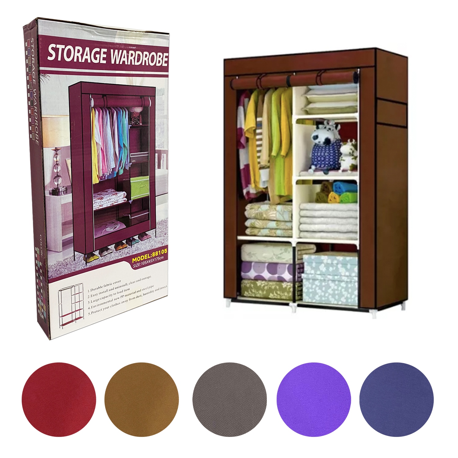 ORGANIZADOR PARA ROPA