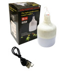 LAMPARA RECARGABLE LUZ BLANCA 40W USB