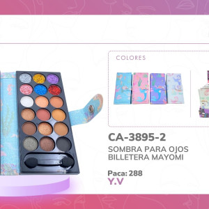 SOMBRA PARA OJOS BILLETERA MAYOMI BMR-3895-2