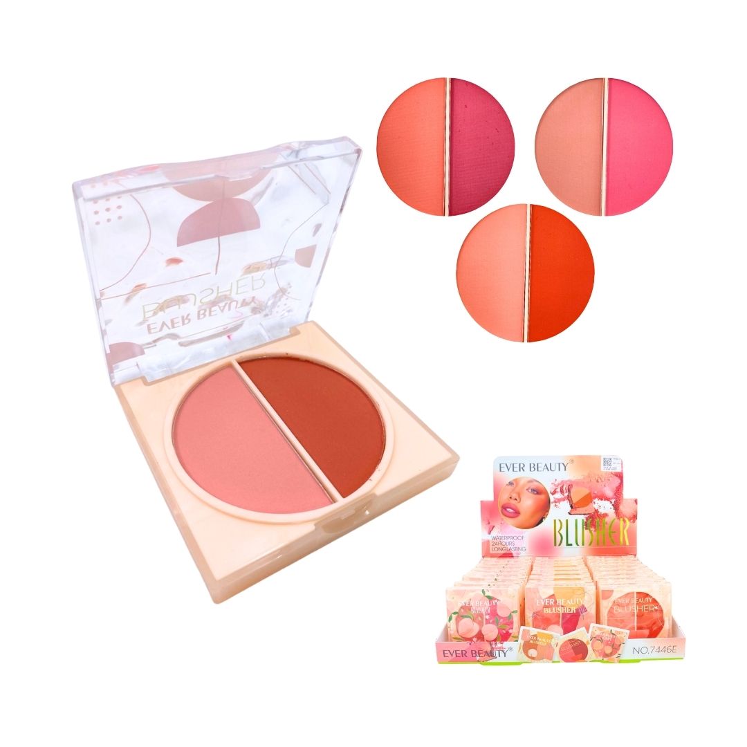 CAJA DE RUBOR EVER BEAUTY*24pcs 7446E-A