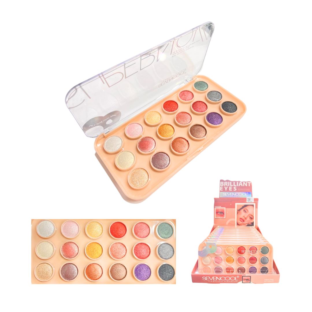 SOMBRA PARA OJOS SEVENCOOL *16TONOS 7751/7751B (CJ*12)