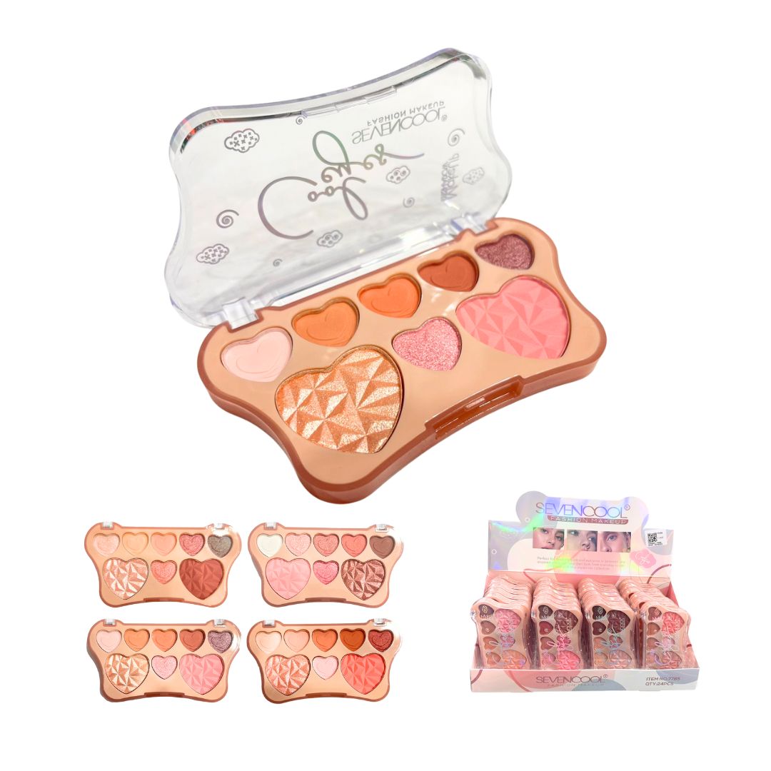 SOMBRA PARA OJOS SEVENCOOL *8TONOS 7785/7785B (CJ*24)