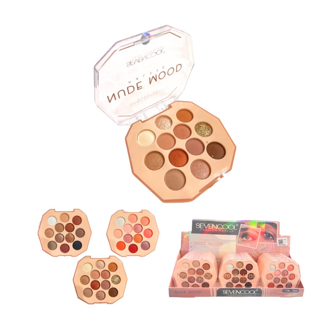 SOMBRA PARA OJOS SEVENCOOL *12TONOS 7800/7800B (CJ*12)