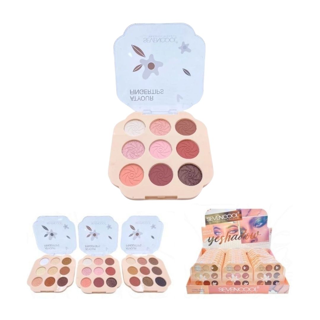 SOMBRA PARA OJOS SEVENCOOL*9 TONOS 7851A/7851 (CJ*24)