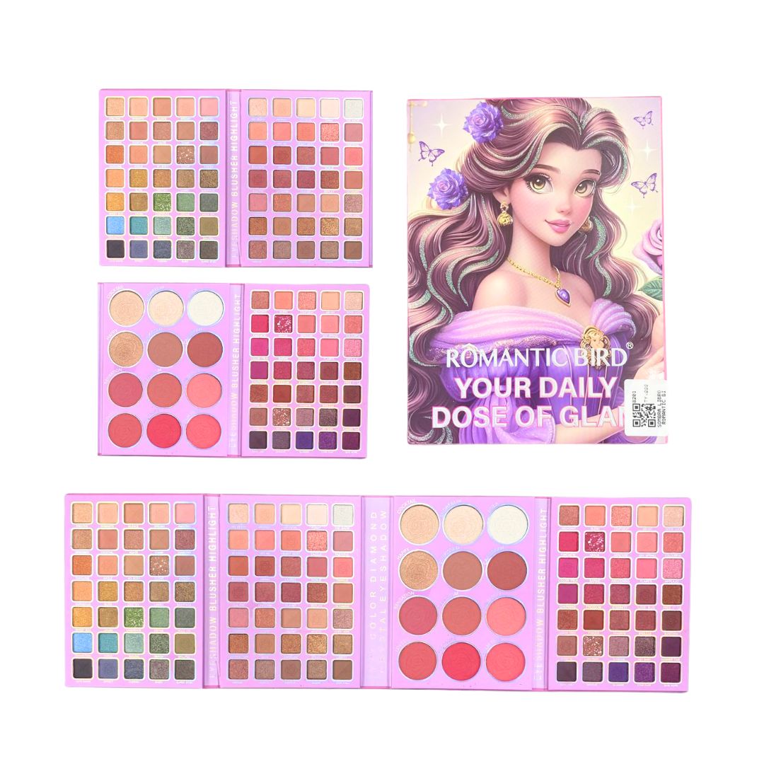 SOMBRA LIBRO ROMANTIC BIRD *117 TONOS 8201