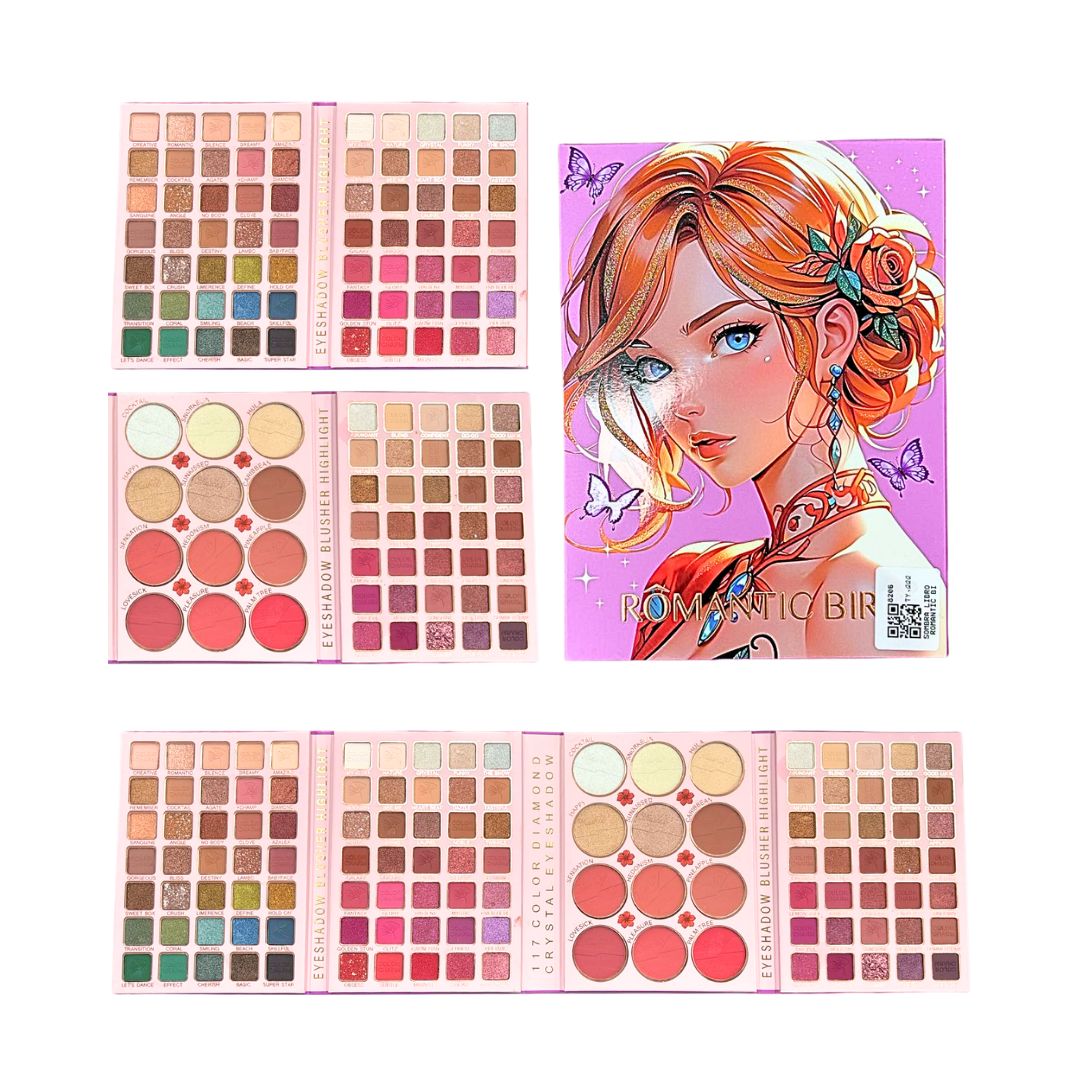 SOMBRA LIBRO ROMANTIC BIRD *117 TONOS 8206