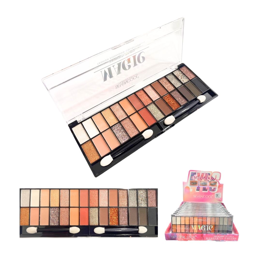 SOMBRA PARA OJOS SEVENCOOL *28TONOS 9025A/9025 (CJ*12)