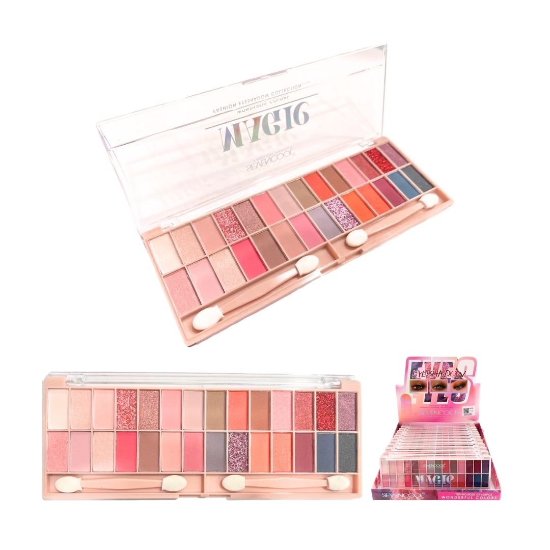 SOMBRA PARA OJOS SEVENCOOL *28TONOS 9025B/9025-1 (CJ*12)