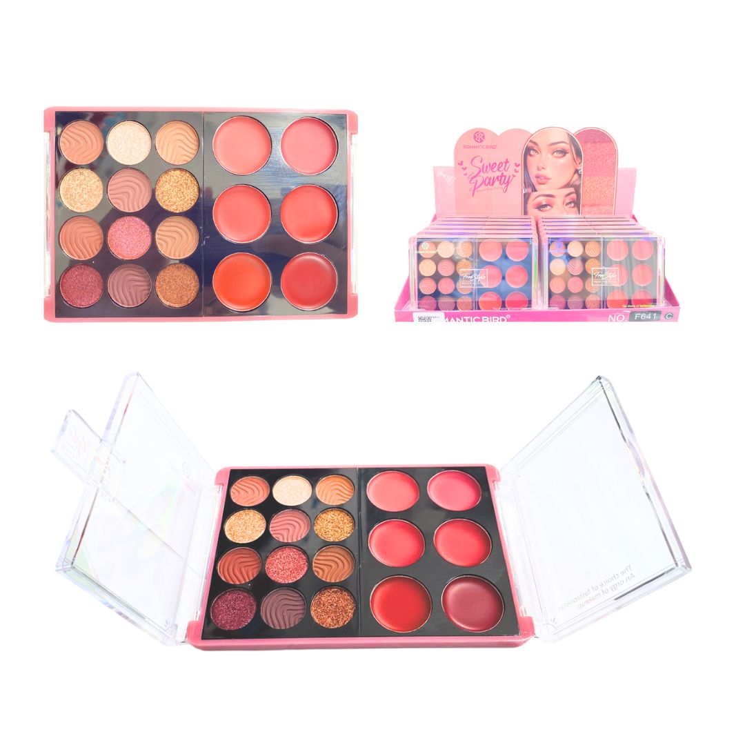 SOMBRA PARA OJOS ROMANTIC BIRD *18TONOS F641C (CJ*12)