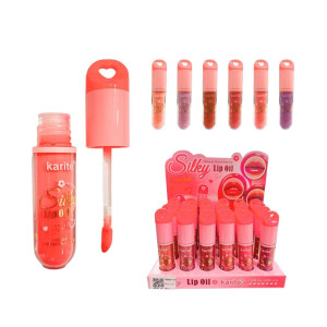 CAJA DE BRILLO LIPGLOSS SILKY KARITE*24PCS 70680-47A