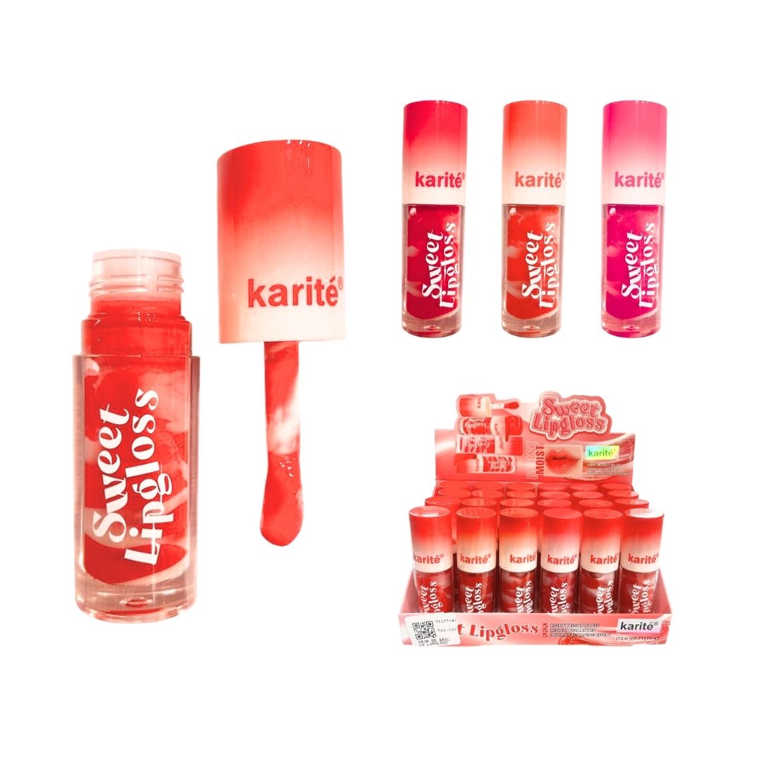 CAJA DE BRILLO LIPGLOSS SWEET KARITE *24 71177-47