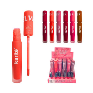 CAJA DE BRILLO LIPGLOSS *24PCS KARITE 71254-47B