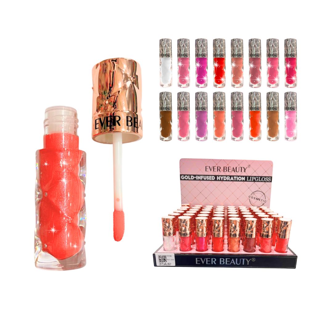 CAJA DE BRILLO LIPGLOSS EVERBEAUTY *48PCS 7272E