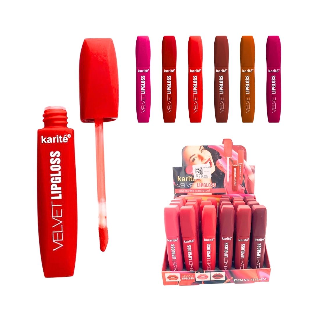 CAJA DE BRILLO LIP GLOSS KARITE CJ*24 7878-47A