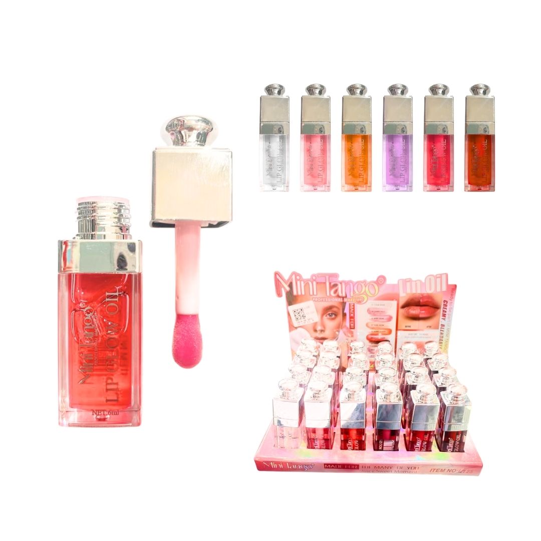 CAJA DE BRILLO LIP OIL MINI TANGO CJ*24 L125