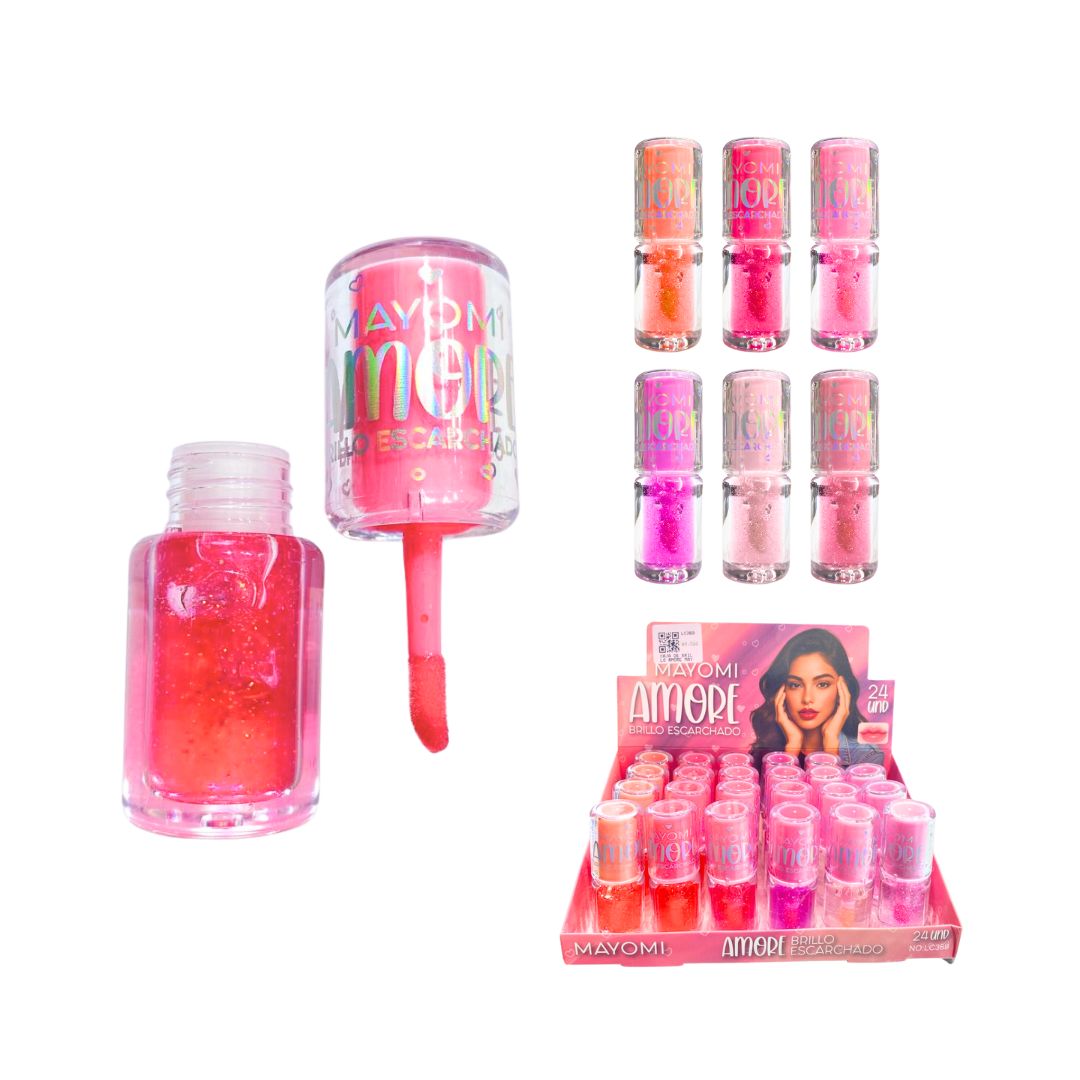 CAJA DE BRILLO AMORE MAYOMI LC369 (CJ*24)