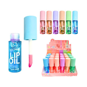 CAJA DE BRILLO LIPOIL COLORES LUCKY MODEL CJ*24 ML8018A