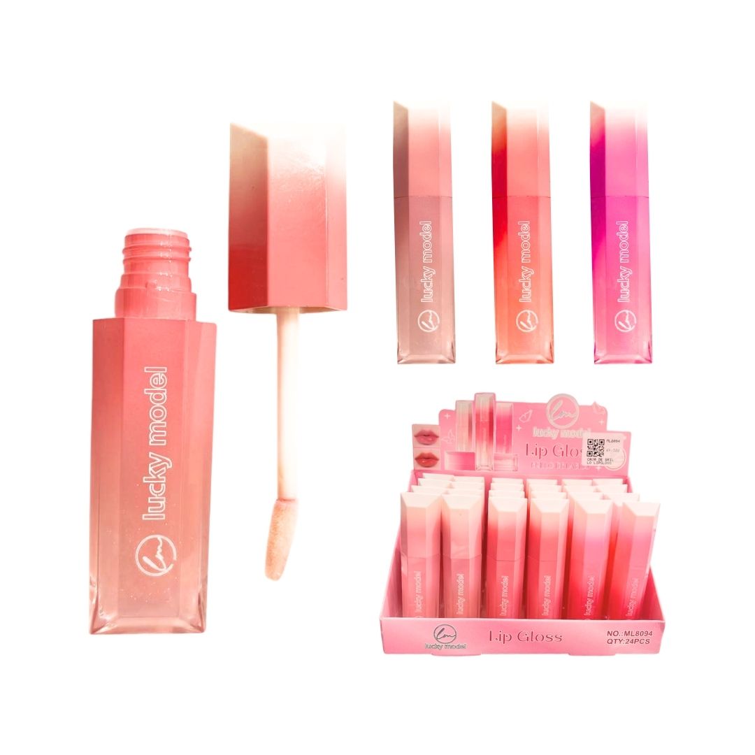 CAJA DE BRILLO LIPGLOSS LUCKY MODEL CJ*24 ML8094