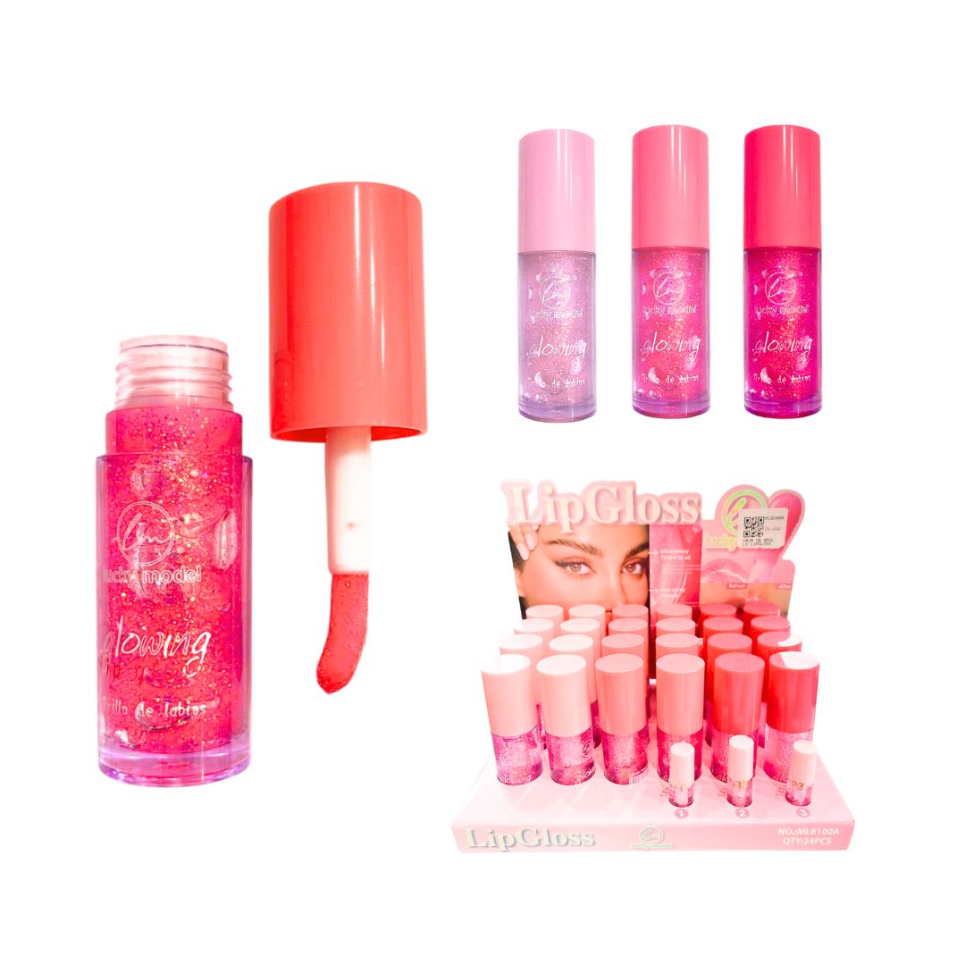 CAJA DE BRILLO LIPGLOSS LUCKY MODEL CJ*24 ML8100A