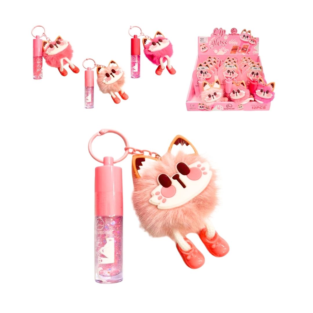 CAJA DE BRILLO LLAVERO PELUCHE LUCKY MODEL CJ*12 ML8146A