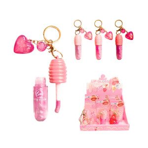 CAJA DE BRILLO LLAVERO CORAZON CARTON INDIVIDUAL LUCKY MODEL CJ*12 ML8179B