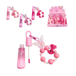 CAJA DE BRILLO LLAVERO MARIPOSA CARTON INDIVIDUAL LUCKY MODEL CJ*12ML8185