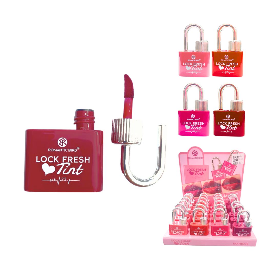 CAJA DE TINTA LABIAL ROMANTIC BIRD RB338 (CJ*24)