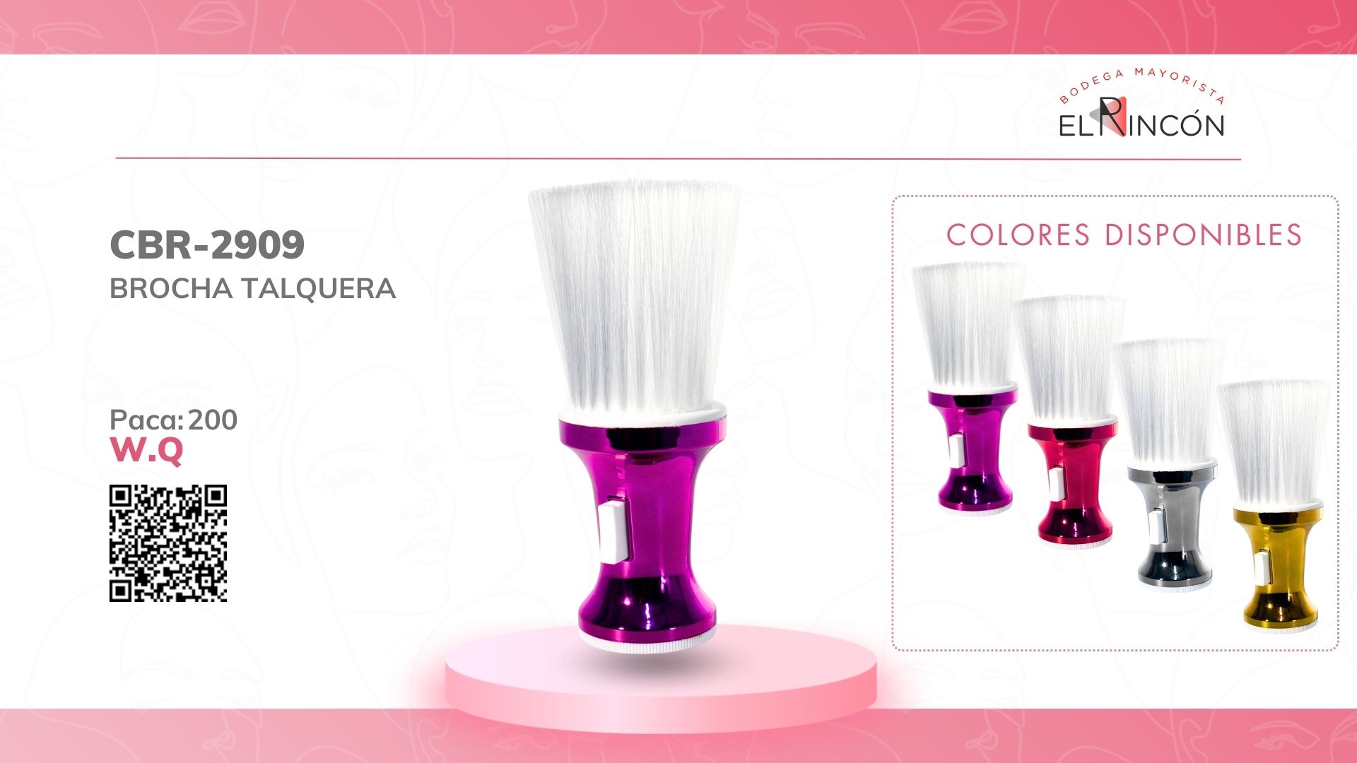 BROCHA TALQUERA BMR-2909