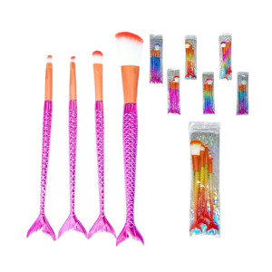 SET DE PINCELES SIRENA*4pcs BMR-3814