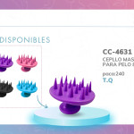 CEPILLO MASAJEADOR PARA PELO 8CM BMR-4631