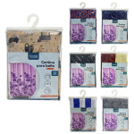 CORTINA DE BAÑO ESTAMPADA TIPO TELA 170*180CM