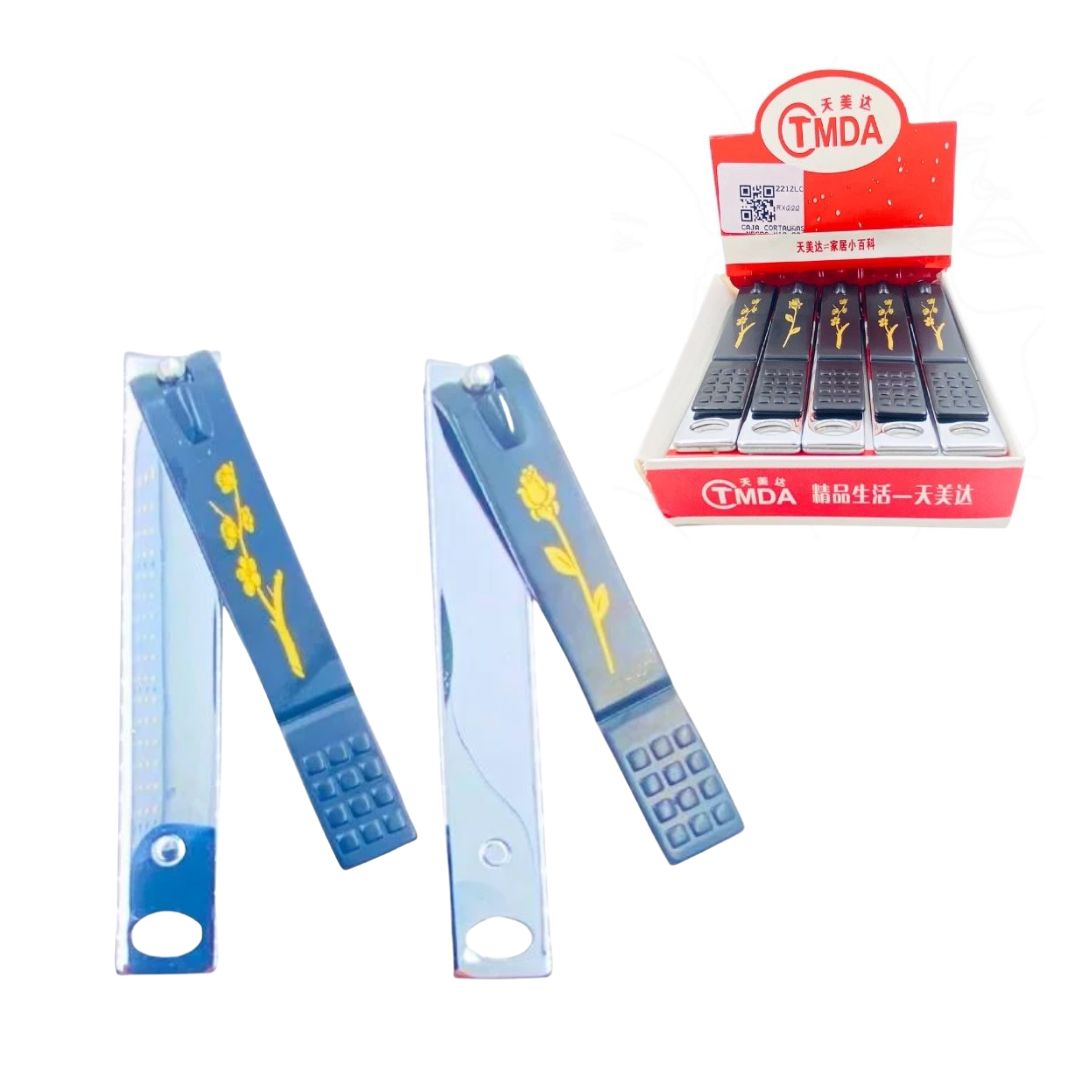 CAJA CORTAUÑAS NEGRO X10 221ZLC