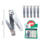 CAJA CORTAUÑAS TRIM*12PCS MEDIANO 608