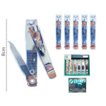 CAJA CORTAUÑAS PLATEADO OGT211