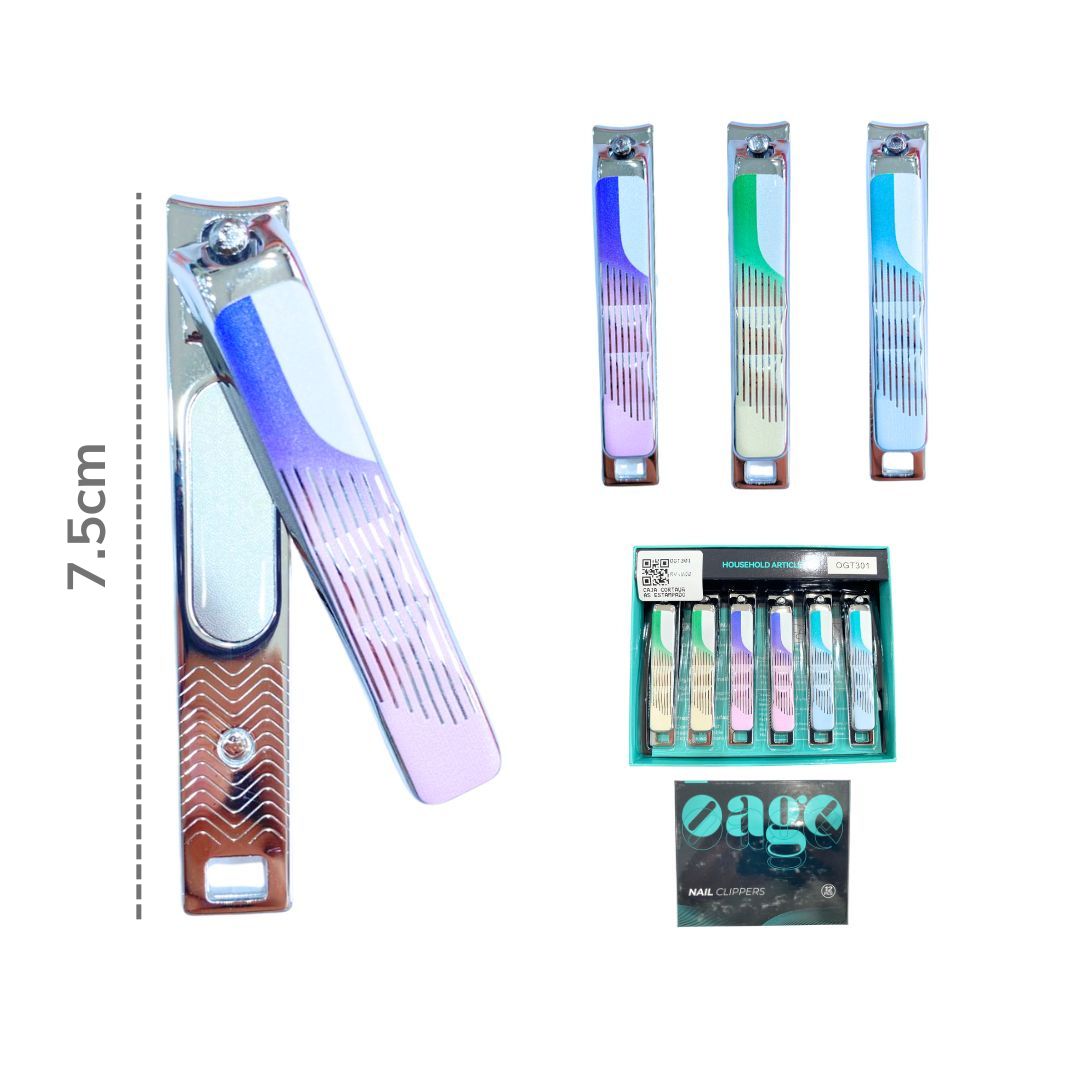 CAJA CORTAUÑAS ESTAMPADO OGT301