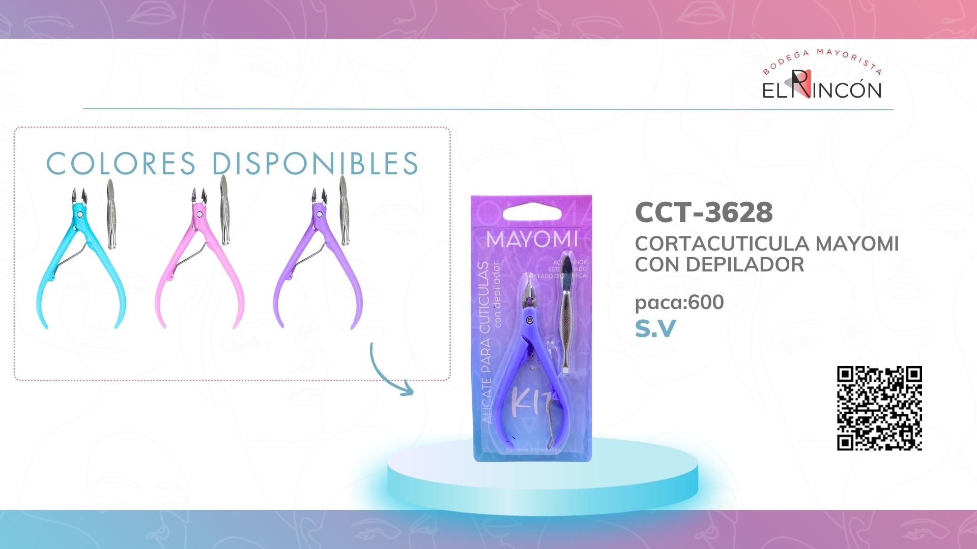 CORTACUTICULA MAYOMI CON DEPILADOR BMR-3628