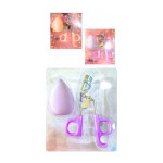 SET ENCRESPADOR+POMO BEAUTY BLENDER AGE-514
