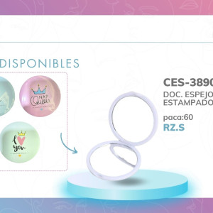 DOC. ESPEJO CARTERA ESTAMPADO BMR-3890-1/-2/-3/-4/-5/-6