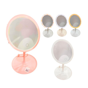 ESPEJO RECARGABLE CON LUZ 31cm BMR-3899-2