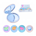 CAJA*12 ESPEJO LUJO DOBLE CARA FRUTAS ESTAMPADO BMR-4890-3