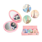 CAJA*12 ESPEJO LUJO DOBLE CARA ESTAMPADO BMR-6214-3