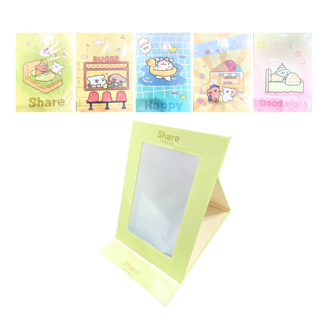 ESPEJO ESTAMPADO INDIVIDUAL 13*18CM BMR-6222-2