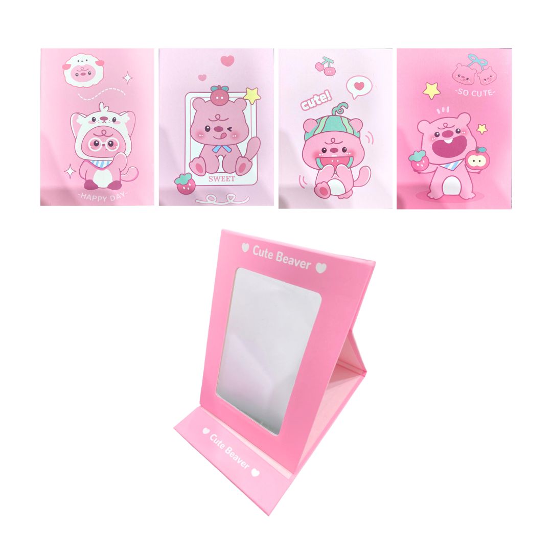 ESPEJO ESTAMPADO INDIVIDUAL 11*15CM BMR-6223-4