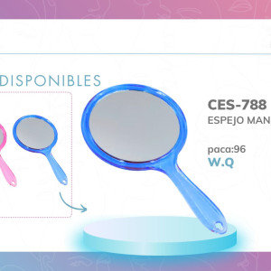 ESPEJO MANGO LUJO BMR-788