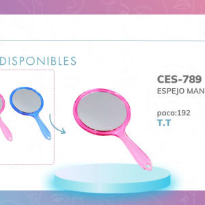 ESPEJO MANGO LUJO BMR-789