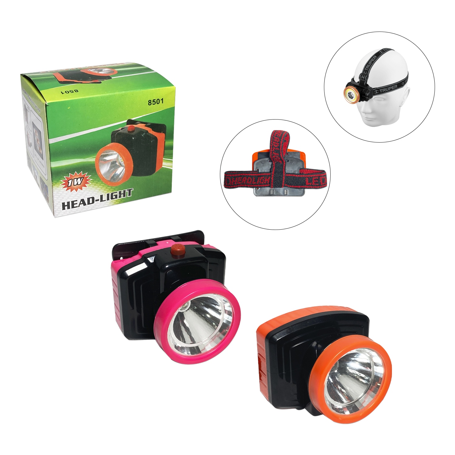 LINTERNA MINERA ECO (PILAS)