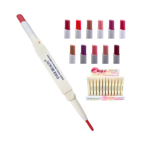 LABIAL 2 EN 1 EVER BEAUTY 7191E-A (DISP*72)