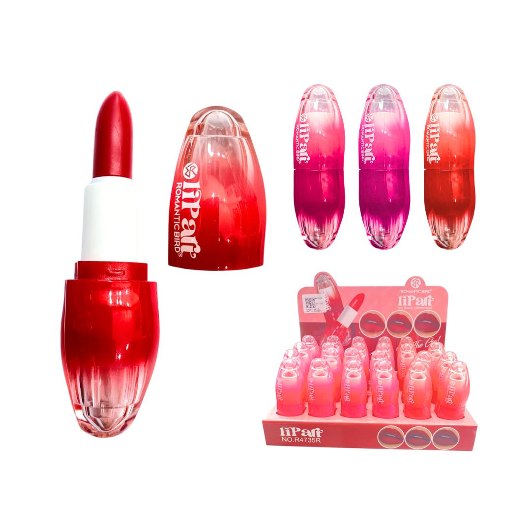 CAJA LABIAL MATTE ROMANTIC BIRD R4735R (CJ*24)
