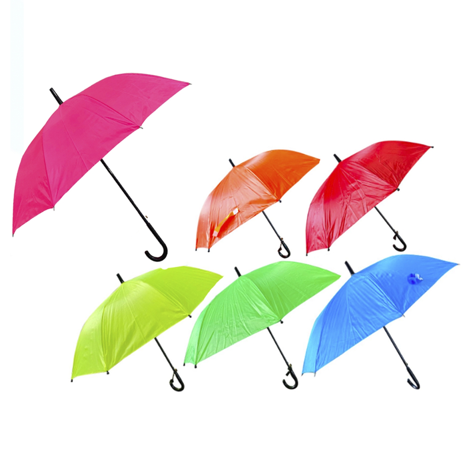 SOMBRILLA NEON CON PITO 50CM