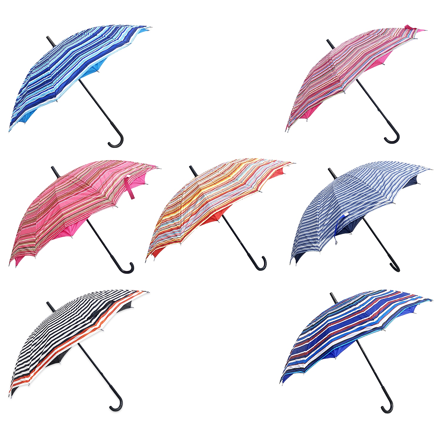 SOMBRILLA DOBLE TELA 16 VARILLAS